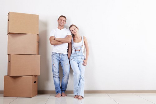 Office relocation planning in a German business district