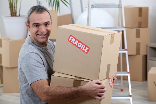 Professional removals team in Germany preparing for a relocation