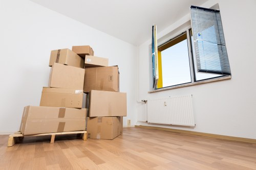 Local movers planning a residential move with a van in Germany