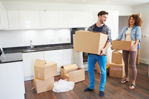Business relocation with furniture dismantling and loading