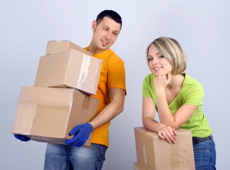 Local man with a van service for home and office transport in Germany
