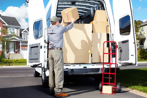 Commercial moving team planning an office relocation in Germany