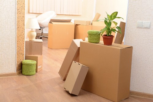 Prepared moving van for small removals and collections across Germany