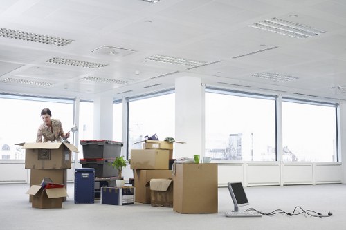 Office relocation support by movers in Germany